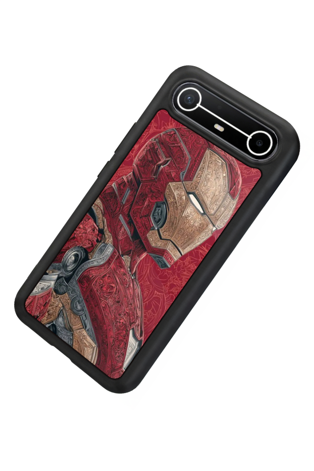 Tecno Spark Slim 5G Uyumlu Iron Man ( Demir Adam ) Tasarımlı Glossy Premium Kılıf