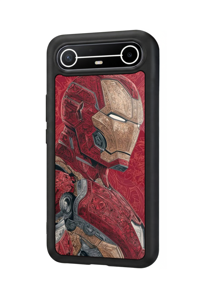 Tecno Spark Slim 5G Uyumlu Iron Man ( Demir Adam ) Tasarımlı Glossy Premium Kılıf