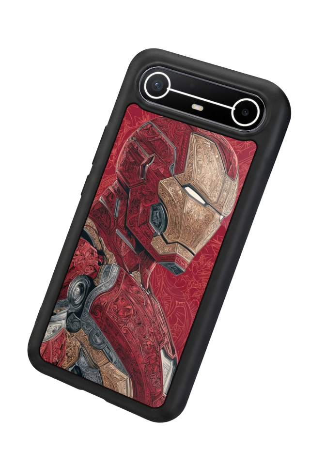 Tecno Spark Slim 5G Uyumlu Iron Man ( Demir Adam ) Tasarımlı Glossy Premium Kılıf