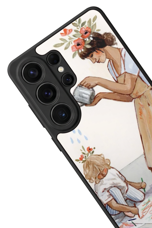 Samsung Galaxy S26 Ultra Uyumlu Kalp Love Tasarımlı Glossy Premium Kılıf