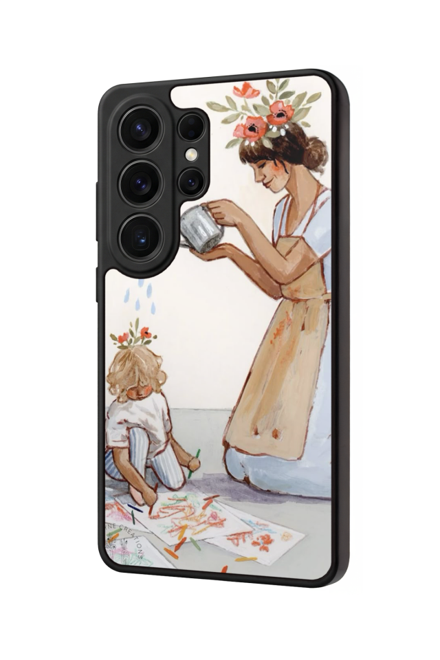 Samsung Galaxy S26 Ultra Uyumlu Kalp Love Tasarımlı Glossy Premium Kılıf