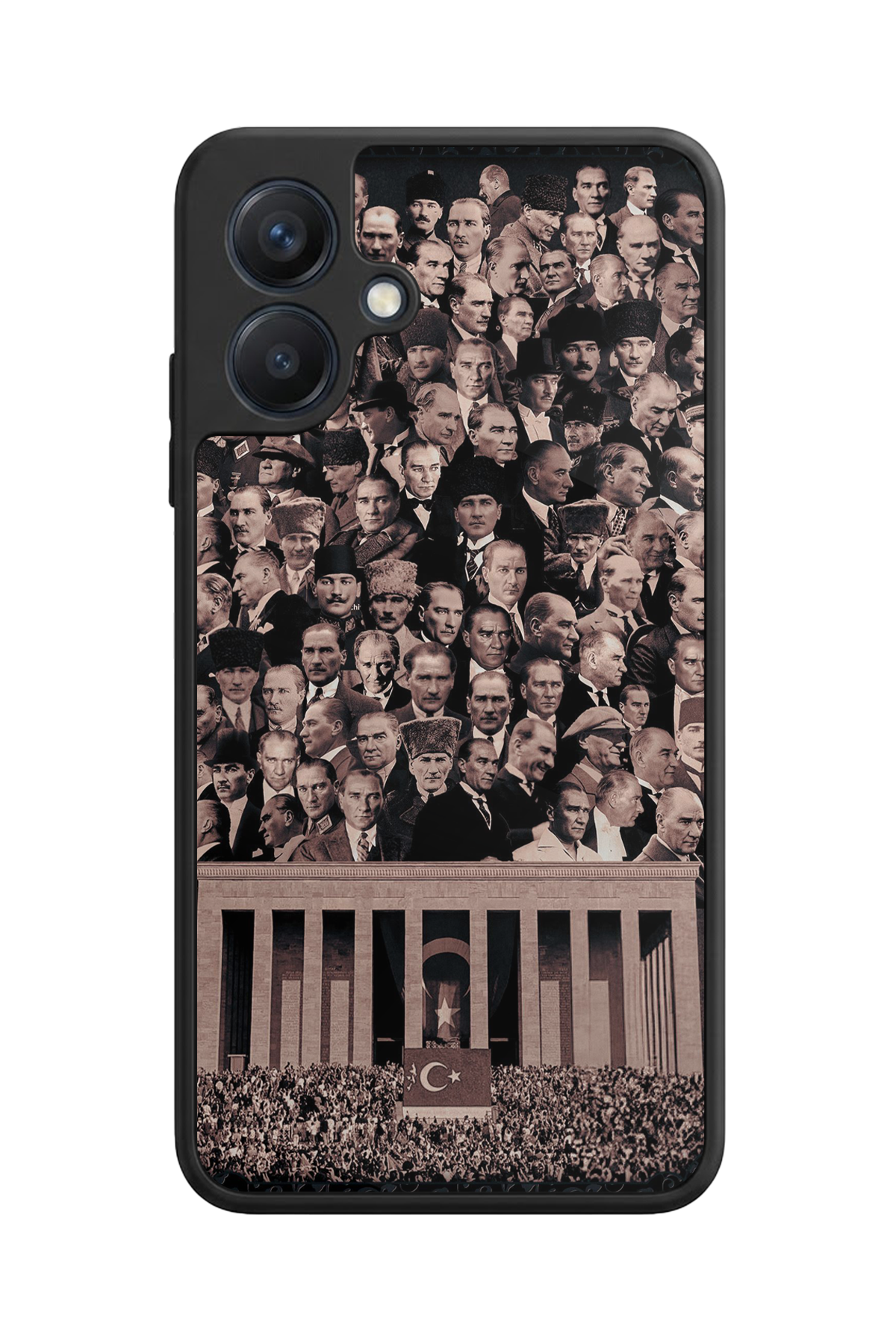 Samsung Galaxy A07 Uyumlu Mustafa Kemal Ataturk Tasarımlı Glossy Premium Kılıf