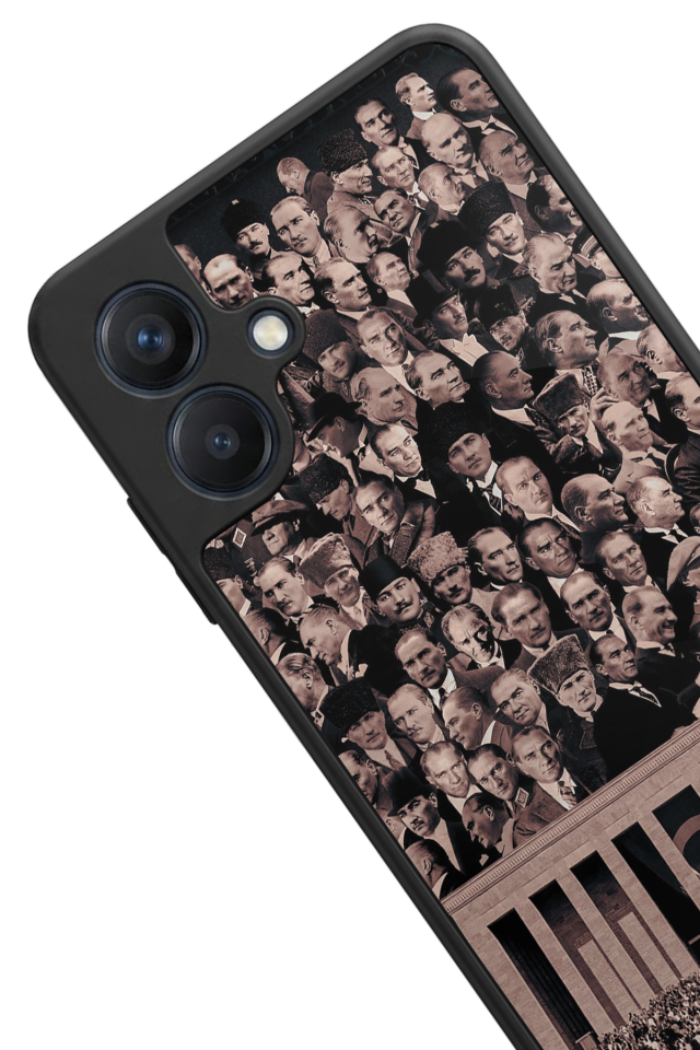 Samsung Galaxy A07 Uyumlu Mustafa Kemal Ataturk Tasarımlı Glossy Premium Kılıf
