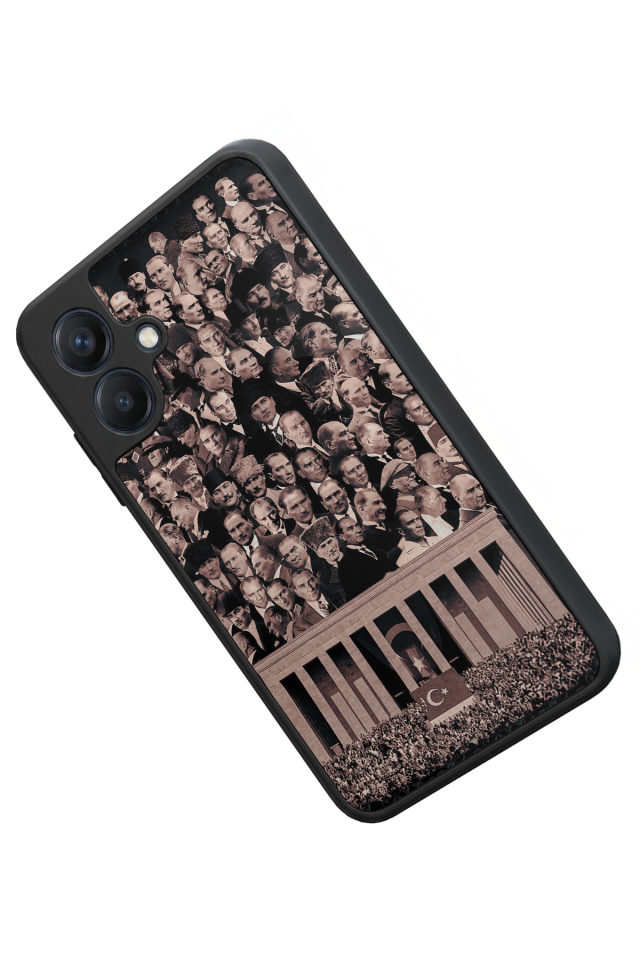 Samsung Galaxy A07 Uyumlu Mustafa Kemal Ataturk Tasarımlı Glossy Premium Kılıf