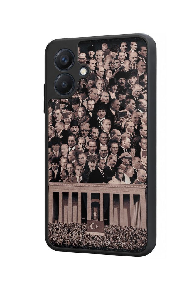 Samsung Galaxy A07 Uyumlu Mustafa Kemal Ataturk Tasarımlı Glossy Premium Kılıf