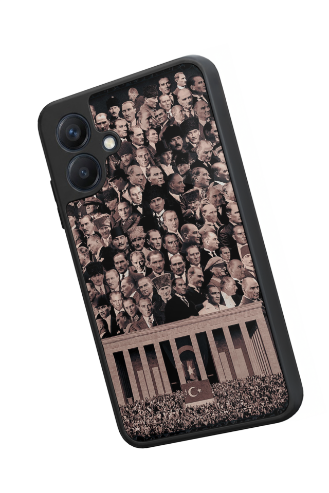 Samsung Galaxy A07 Uyumlu Mustafa Kemal Ataturk Tasarımlı Glossy Premium Kılıf