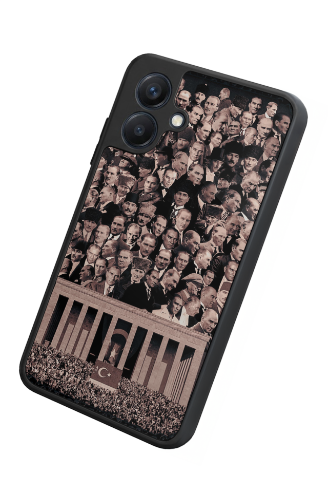 Samsung Galaxy A07 Uyumlu Mustafa Kemal Ataturk Tasarımlı Glossy Premium Kılıf