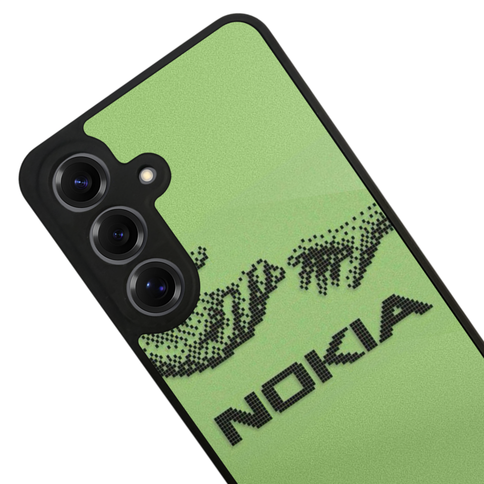 Samsung Galaxy S25 Uyumlu Nokia Tasarımlı Glossy Premium Kılıf