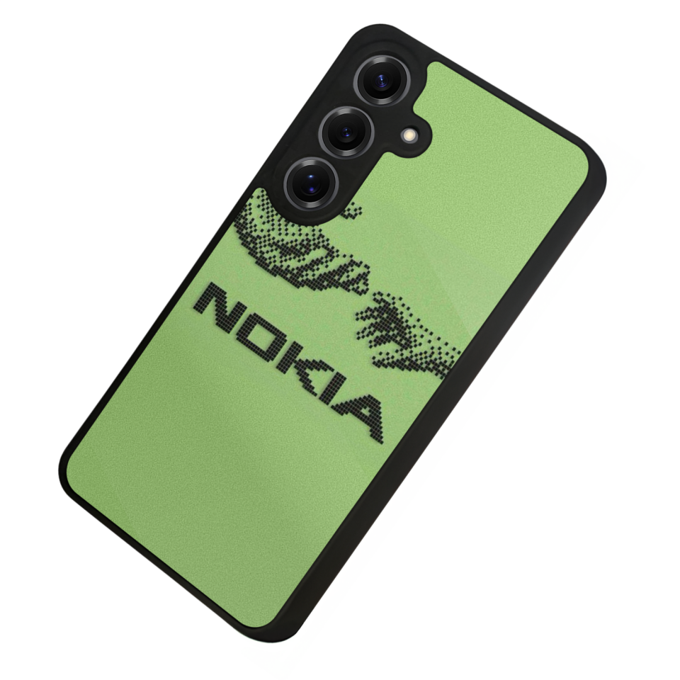 Samsung Galaxy S25 Uyumlu Nokia Tasarımlı Glossy Premium Kılıf