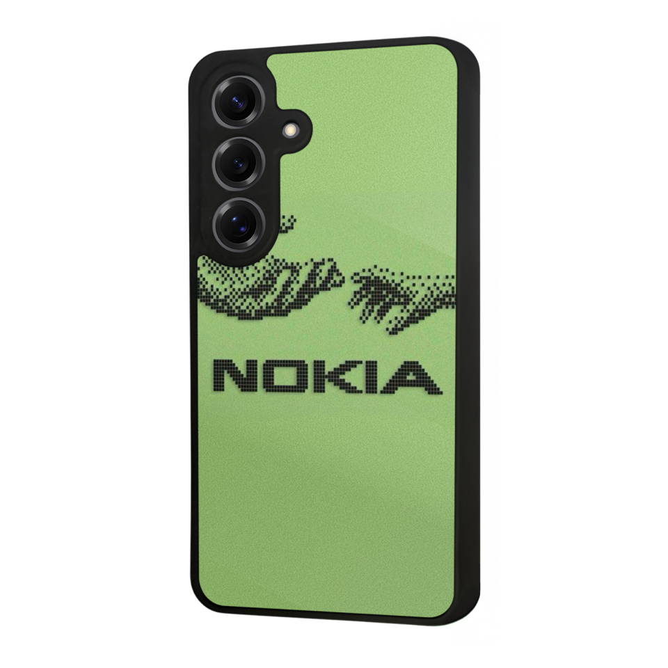 Samsung Galaxy S25 Uyumlu Nokia Tasarımlı Glossy Premium Kılıf