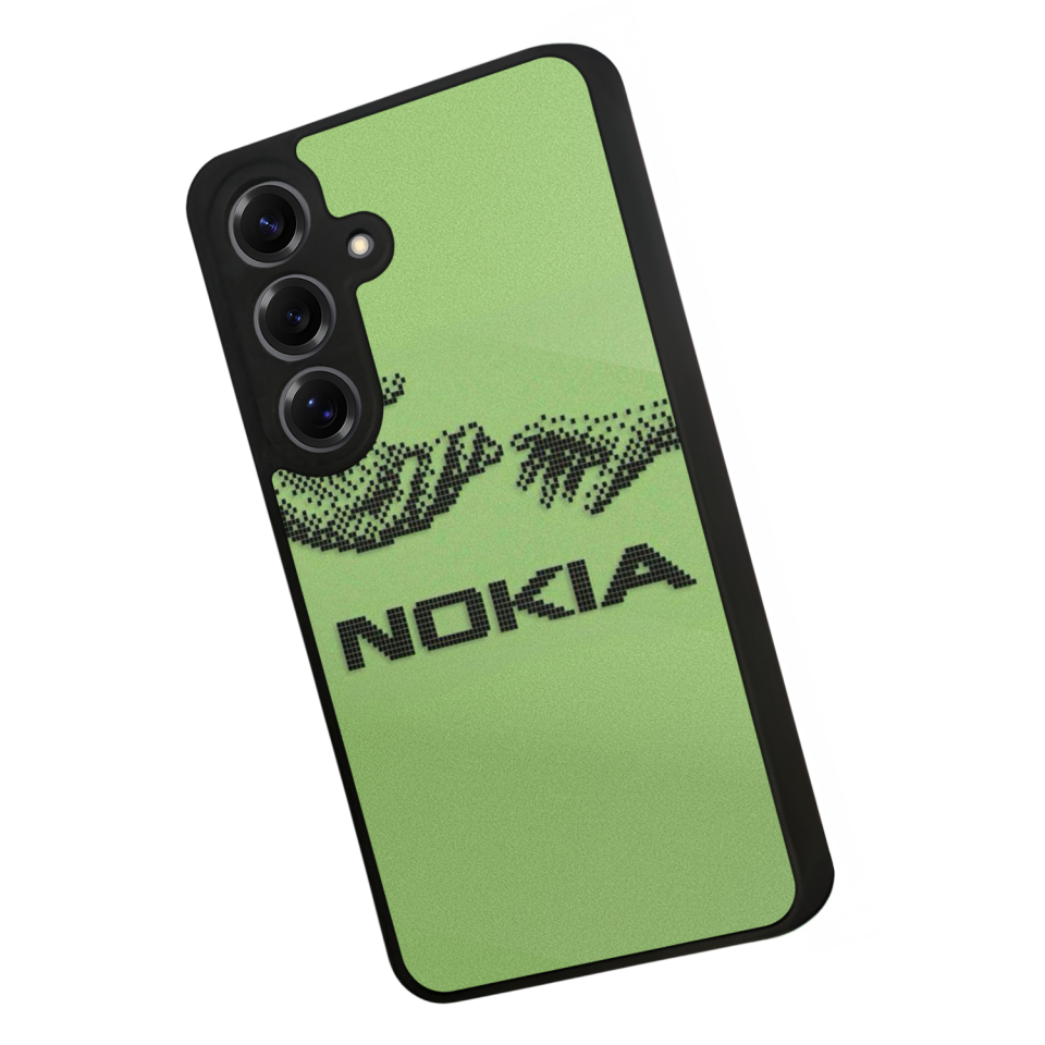 Samsung Galaxy S25 Uyumlu Nokia Tasarımlı Glossy Premium Kılıf