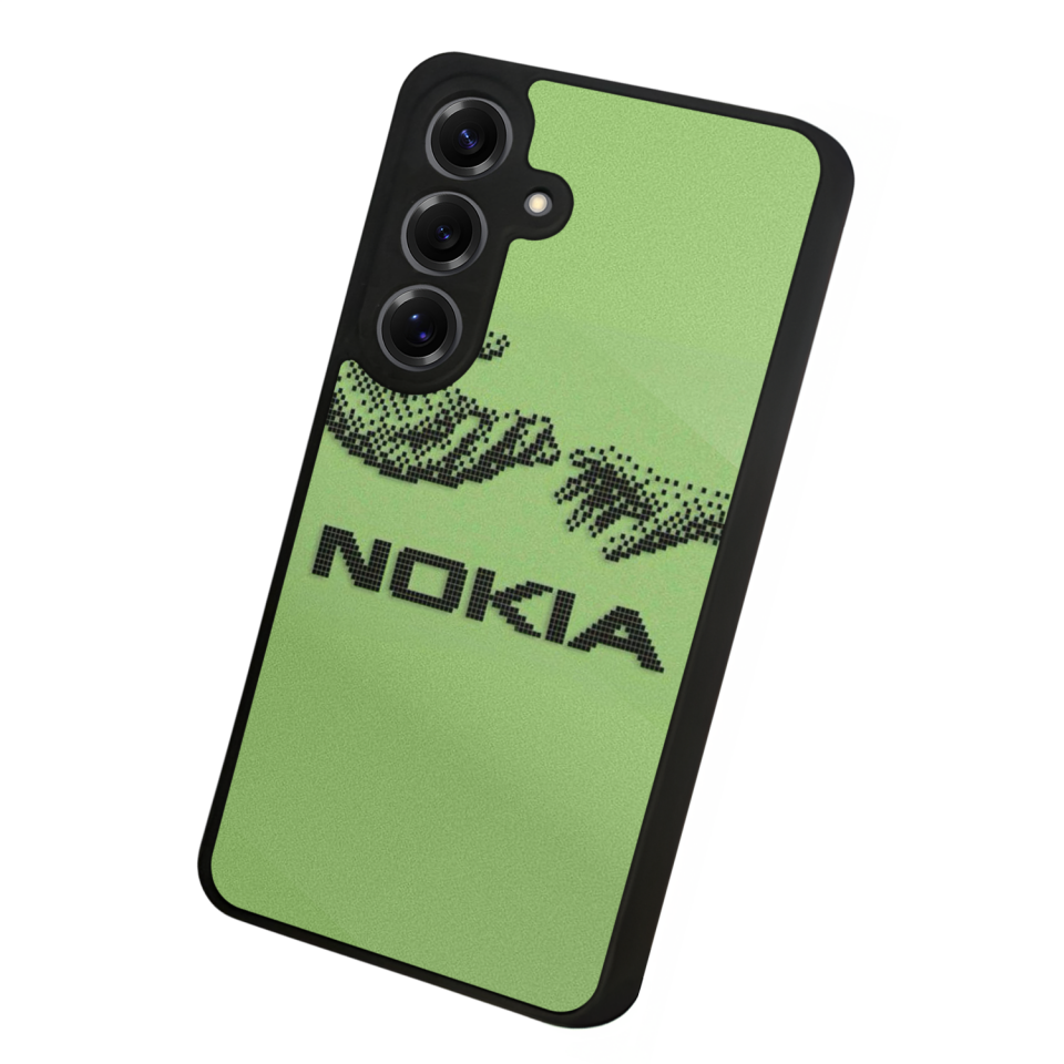 Samsung Galaxy S25 Uyumlu Nokia Tasarımlı Glossy Premium Kılıf