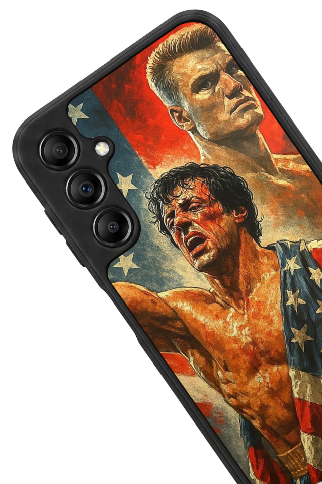 Samsung Galaxy A14 Uyumlu Rocky Tasarımlı Glossy Premium Kılıf