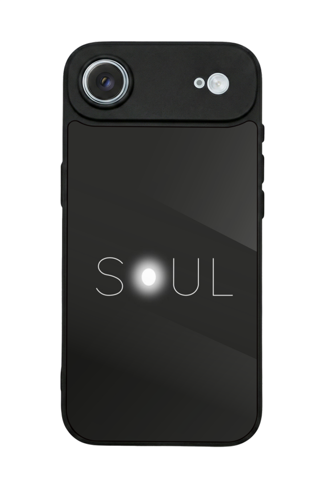 iPhone 17 Air Uyumlu SOUL Tasarımlı Glossy Premium Kılıf