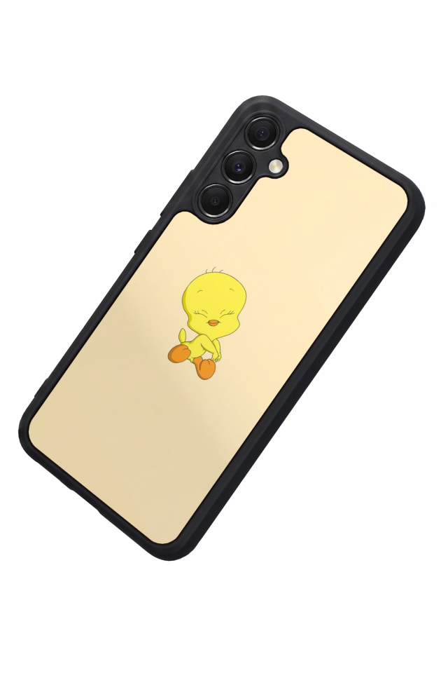 Samsung Galaxy M34 Uyumlu Tweety Tasarımlı Glossy Premium Kılıf