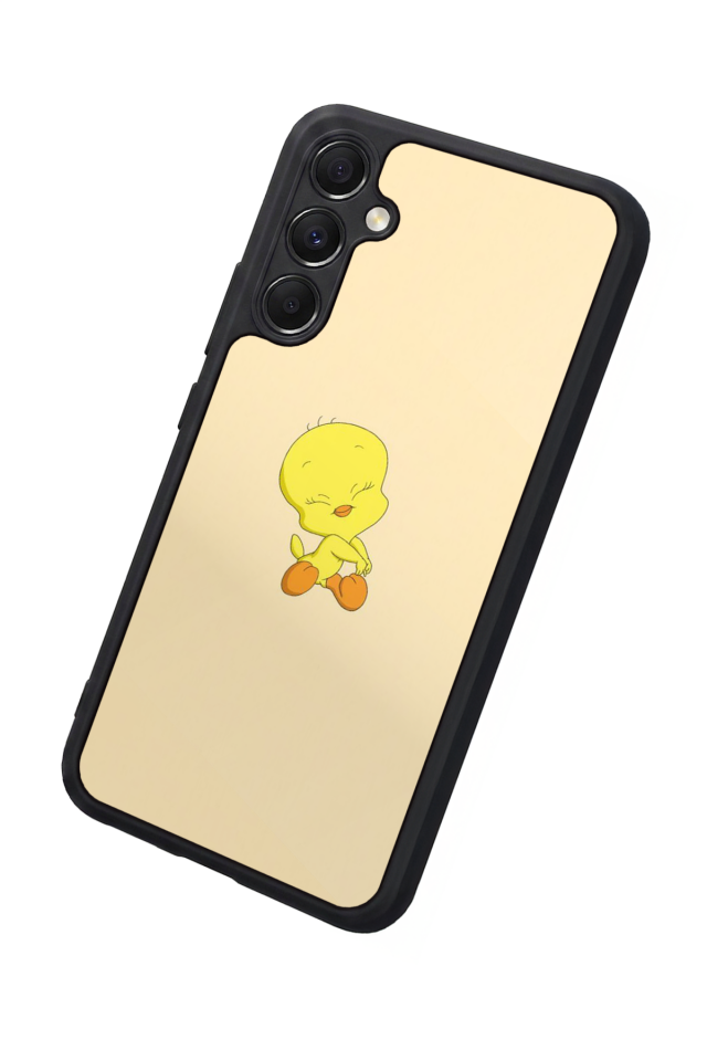 Samsung Galaxy M34 Uyumlu Tweety Tasarımlı Glossy Premium Kılıf