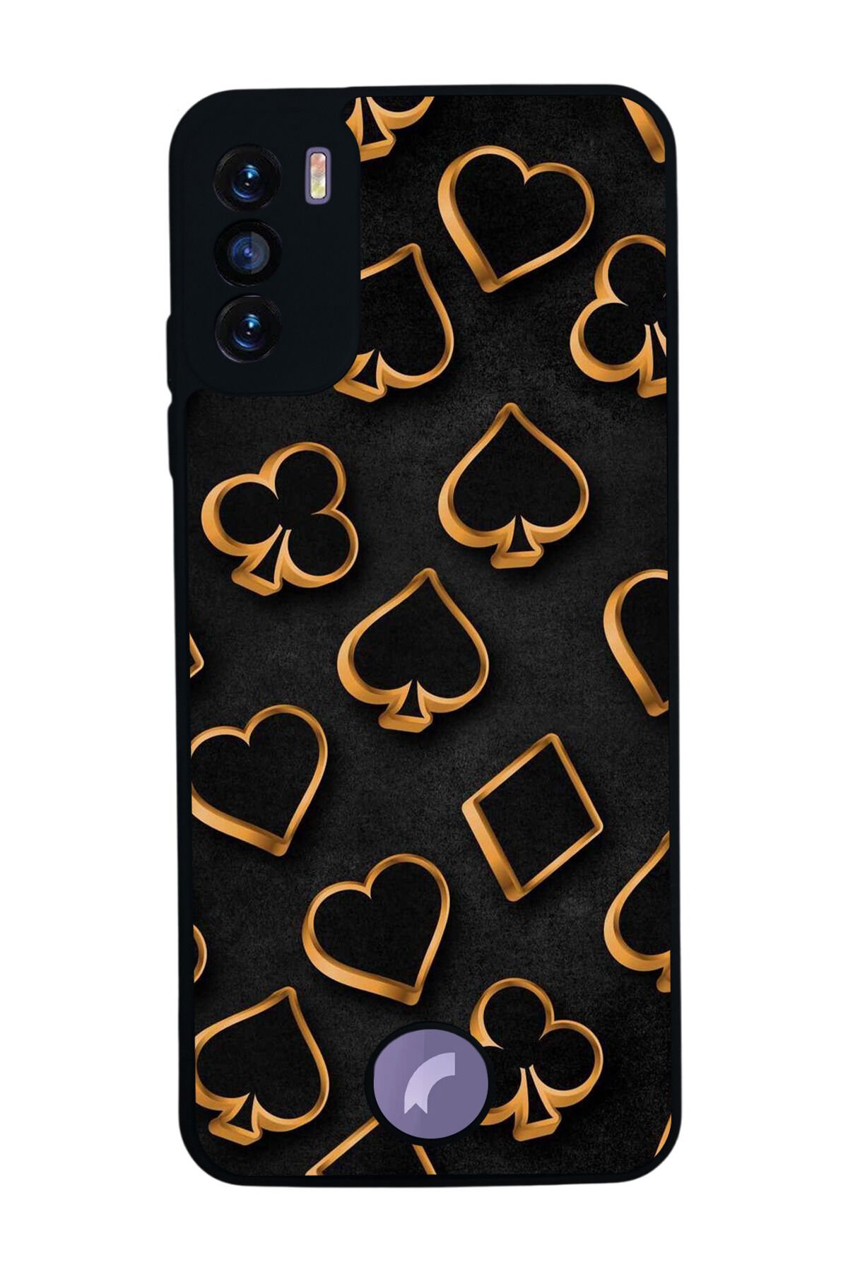 Reeder S19 Max Pro S Uyumlu Kart Tasarımlı Glossy Premium Kılıf