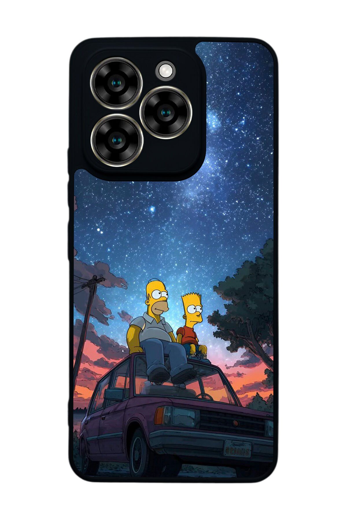 Reeder S919 Uyumlu The Simpsons Tasarımlı Glossy Premium Kılıf