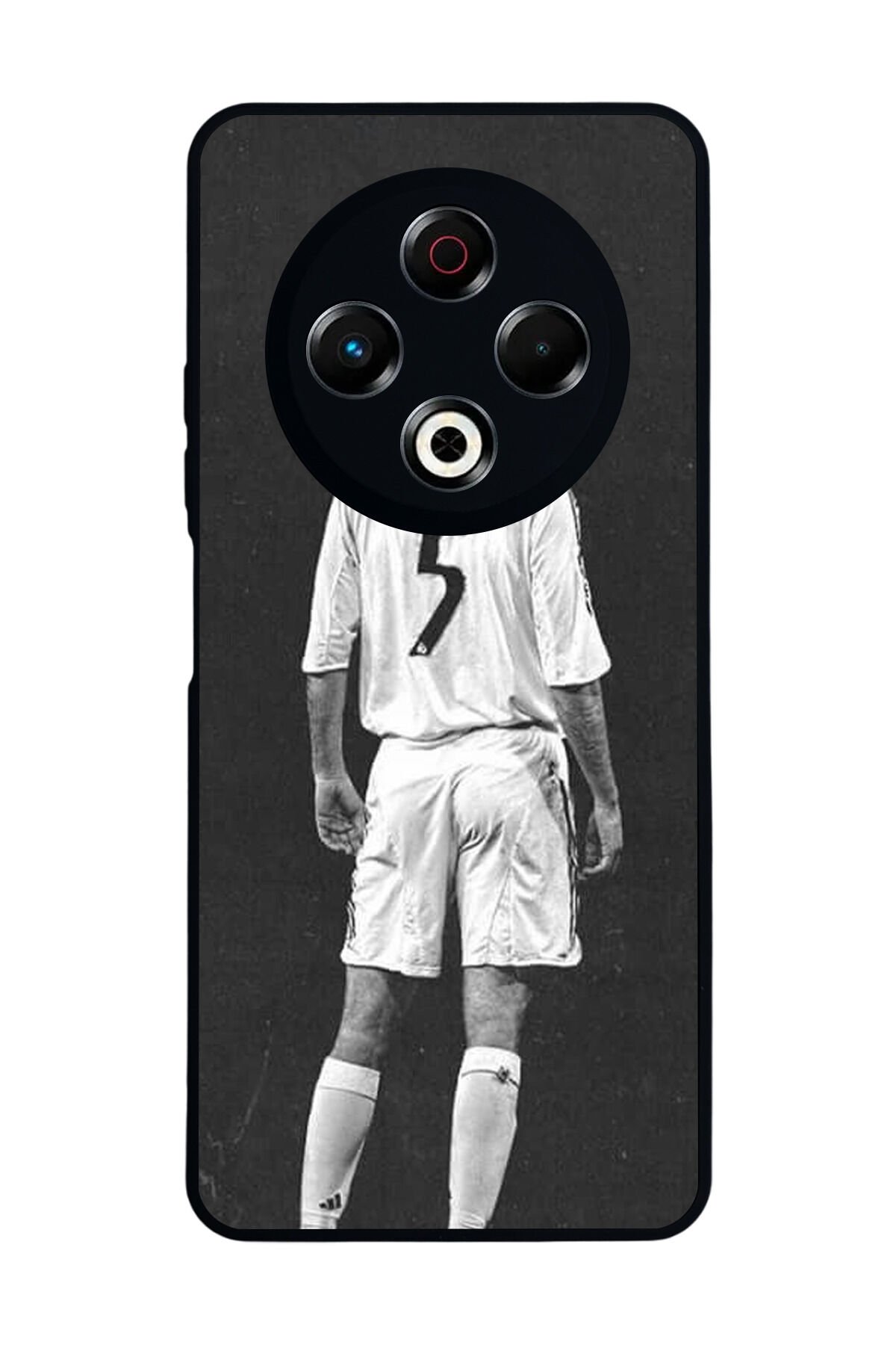 Tecno Spark 30 Uyumlu Zidane Tasarımlı Glossy Premium Kılıf