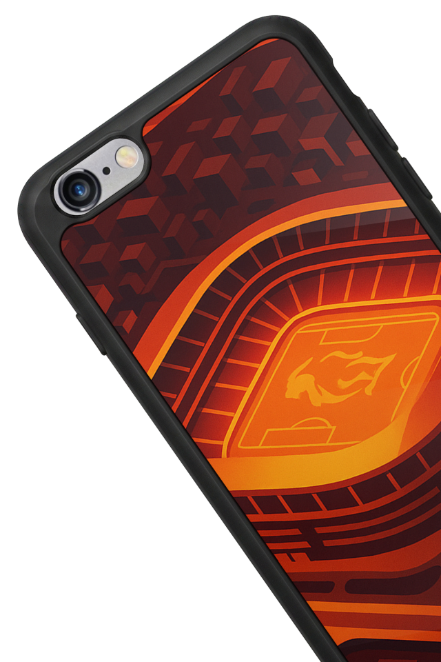 iPhone 6 Plus Uyumlu Aslan Tasarımlı Glossy Premium Kılıf