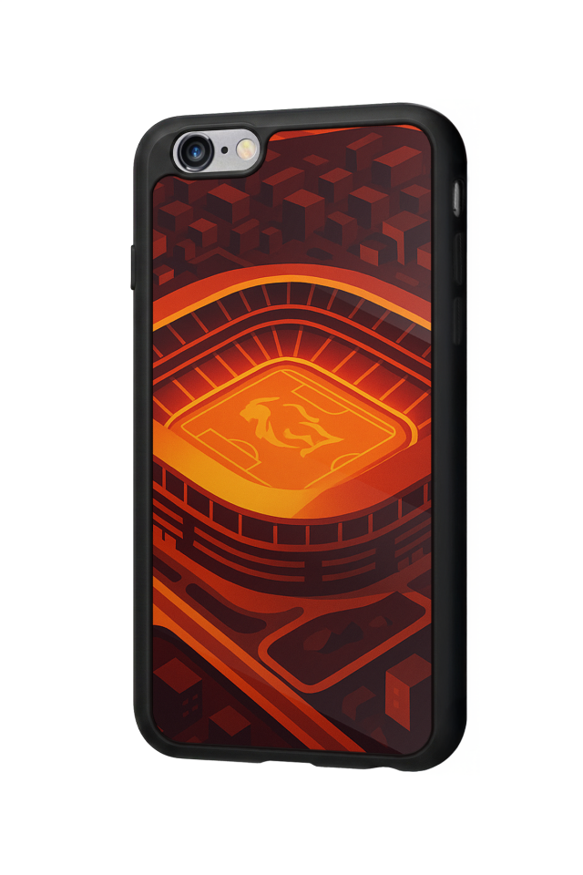 iPhone 6 Plus Uyumlu Aslan Tasarımlı Glossy Premium Kılıf