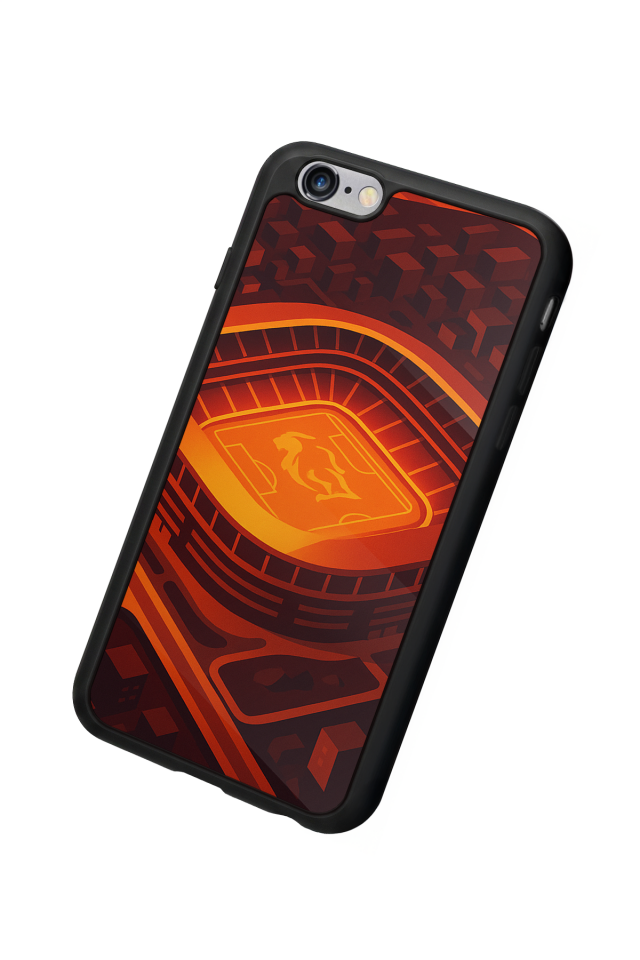 iPhone 6 Plus Uyumlu Aslan Tasarımlı Glossy Premium Kılıf