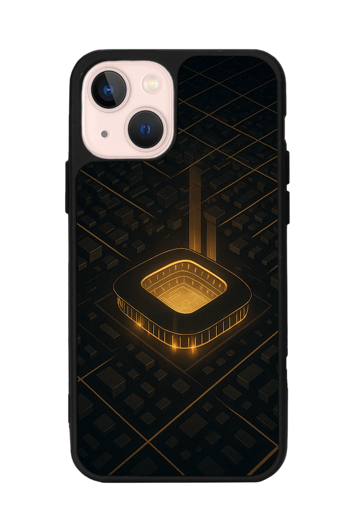 iPhone 13 Mini Uyumlu Aslan Tasarımlı Glossy Premium Kılıf