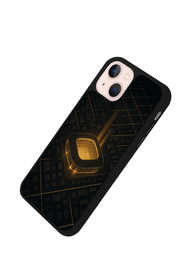 iPhone 13 Mini Uyumlu Aslan Tasarımlı Glossy Premium Kılıf