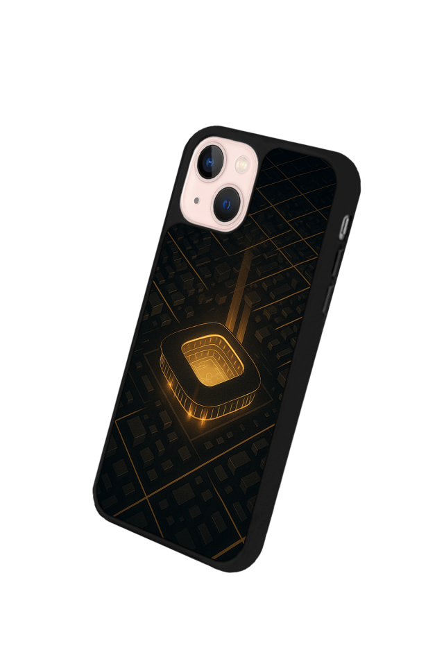 iPhone 13 Mini Uyumlu Aslan Tasarımlı Glossy Premium Kılıf