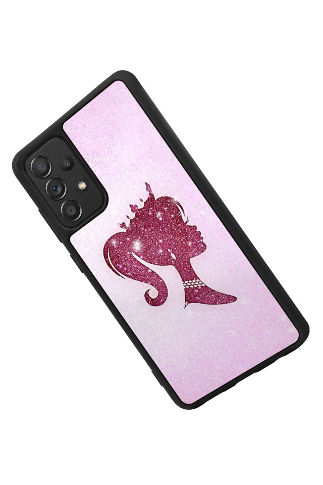 Samsung Galaxy A72 Uyumlu Barbie Tasarımlı Glossy Premium Kılıf