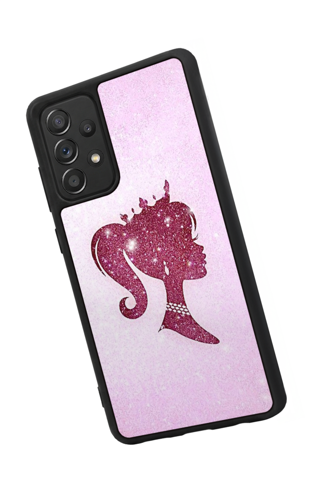 Samsung Galaxy A72 Uyumlu Barbie Tasarımlı Glossy Premium Kılıf