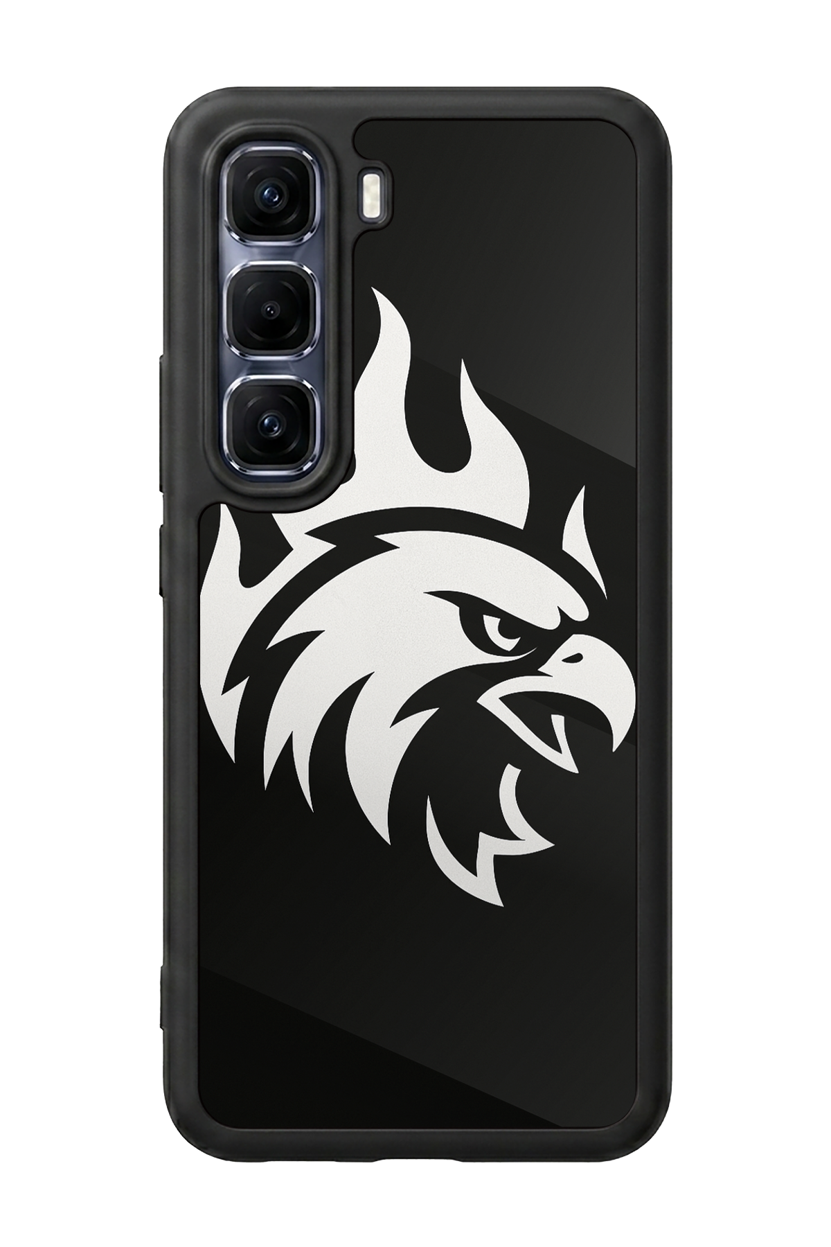 Infinix Hot 60 Pro Plus Uyumlu Besiktas Tasarımlı Glossy Premium Kılıf