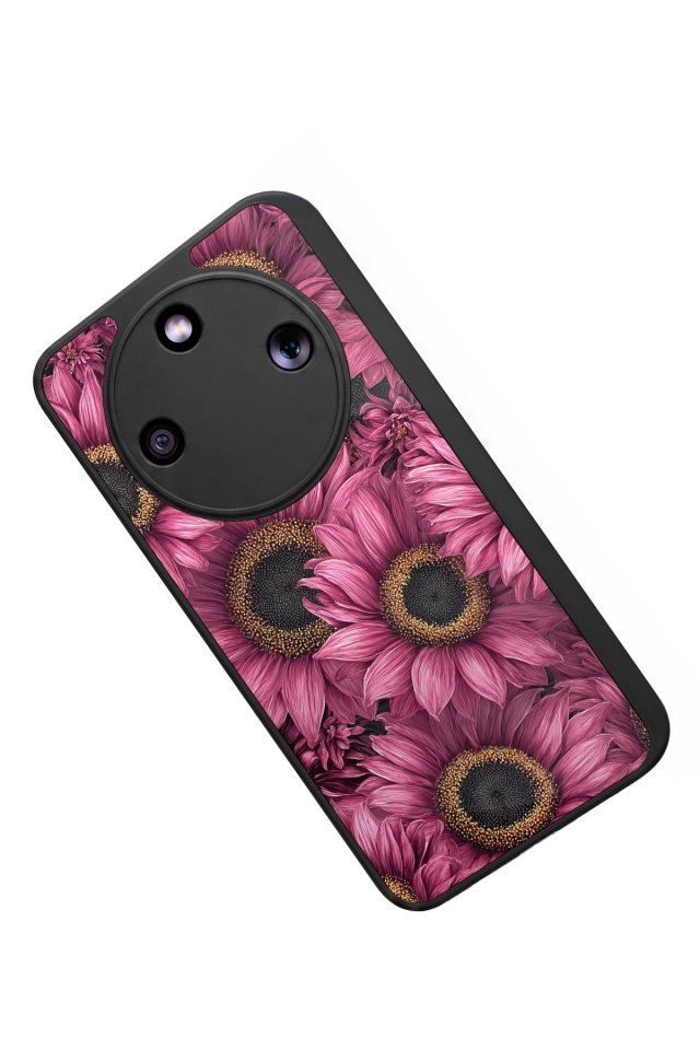 Honor Magic 8 Lite Uyumlu Cicek Tasarımlı Glossy Premium Kılıf