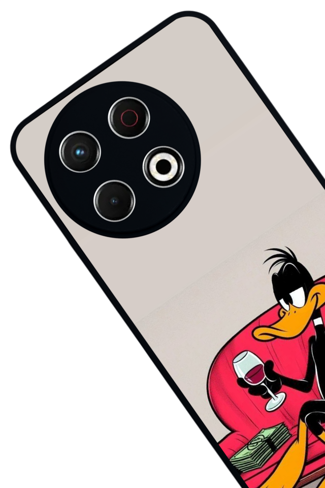 Tecno Spark 30 Pro Uyumlu Kiraz Tasarımlı Glossy Premium Kılıf