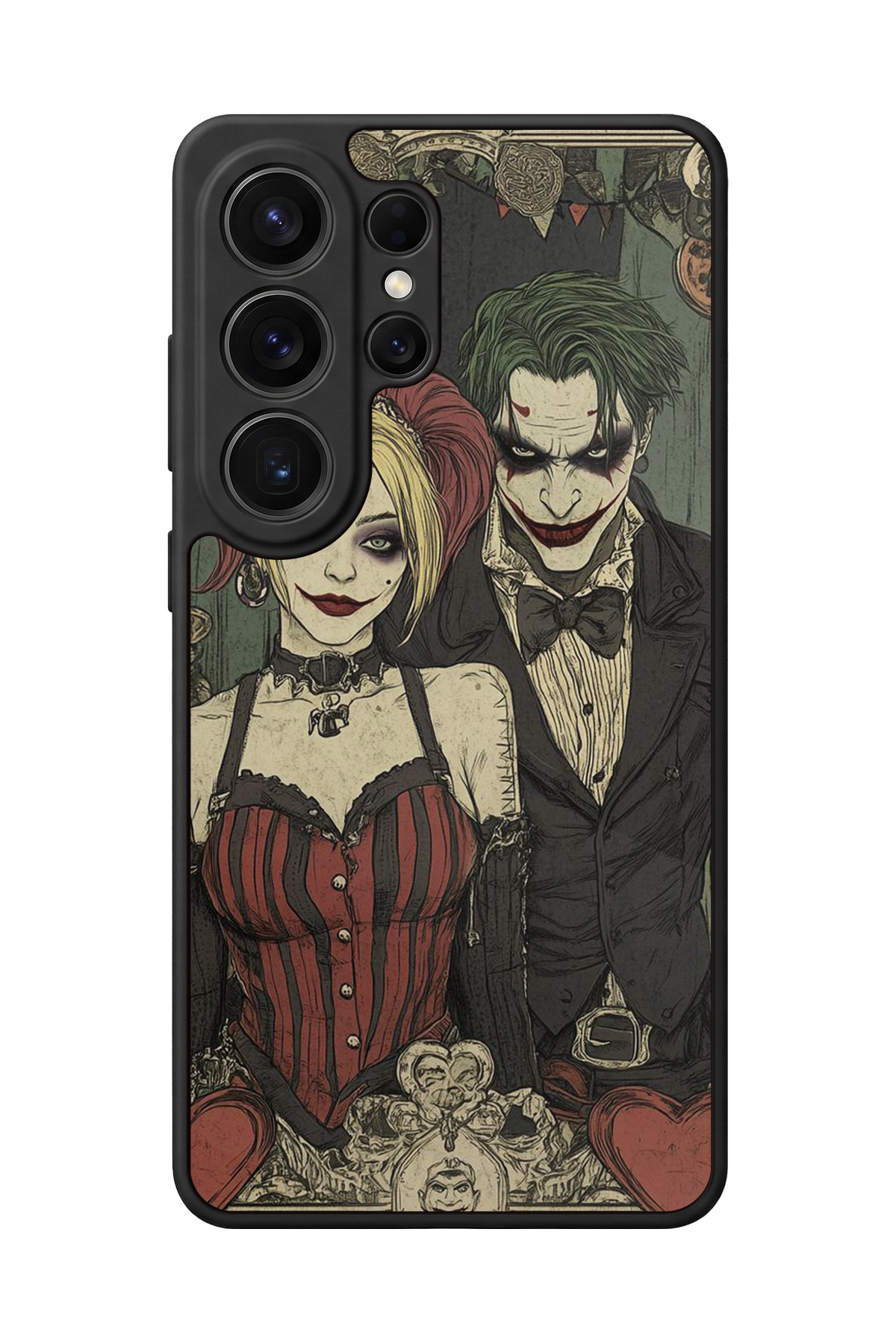 Samsung Galaxy S26 Ultra Uyumlu Kalp Love Tasarımlı Glossy Premium Kılıf