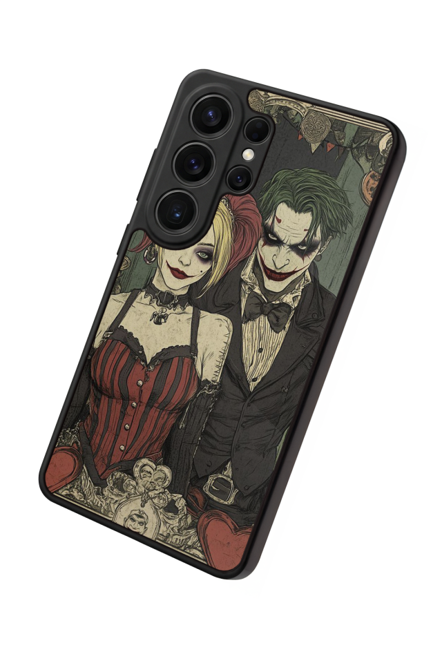 Samsung Galaxy S26 Ultra Uyumlu Kalp Love Tasarımlı Glossy Premium Kılıf