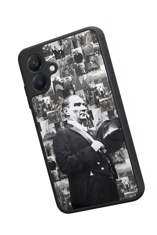 Samsung Galaxy A07 Uyumlu Mustafa Kemal Ataturk Tasarımlı Glossy Premium Kılıf