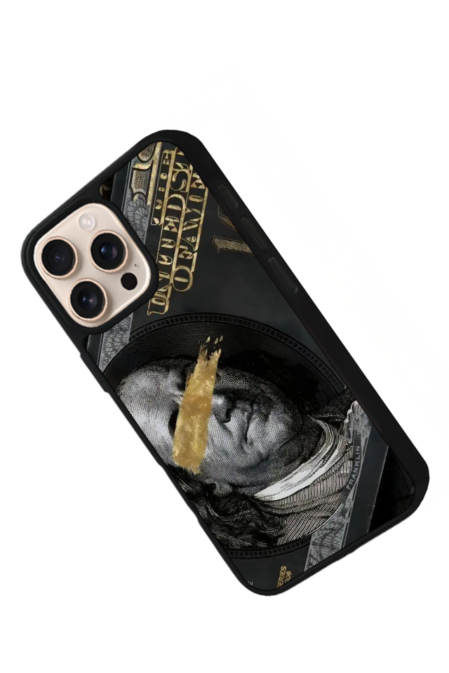 iPhone 14 Pro Max Uyumlu Para Tasarımlı Glossy Premium Kılıf