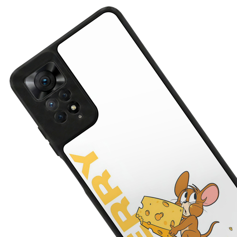 Xiaomi Redmi Note 12 Pro Uyumlu Tom And Jerry Tasarımlı Glossy Premium Kılıf