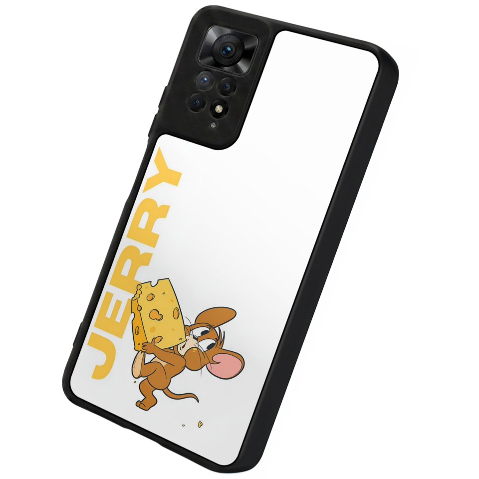 Xiaomi Redmi Note 12 Pro Uyumlu Tom And Jerry Tasarımlı Glossy Premium Kılıf