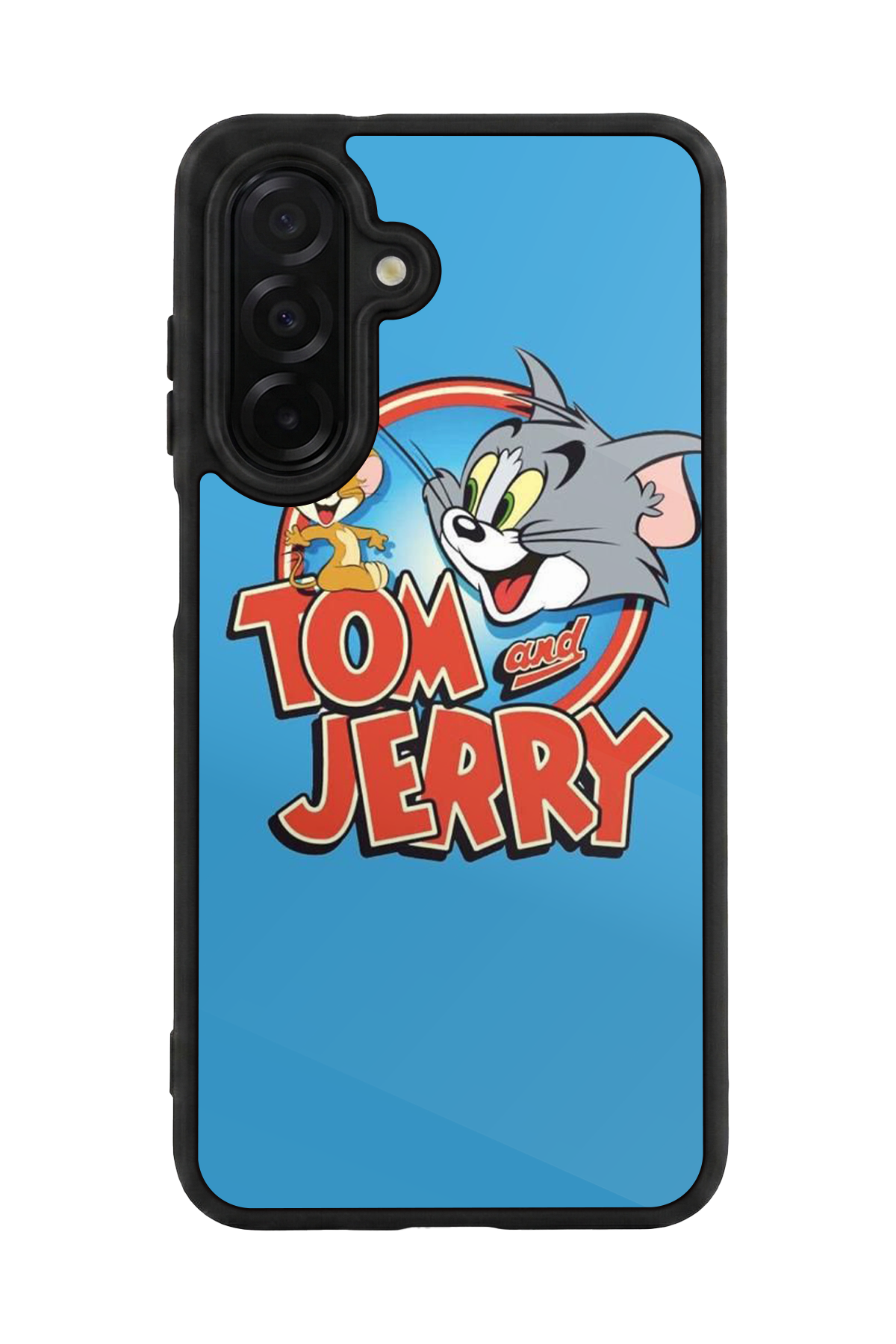 Samsung Galaxy A26 Uyumlu Tom And Jerry Tasarımlı Glossy Premium Kılıf