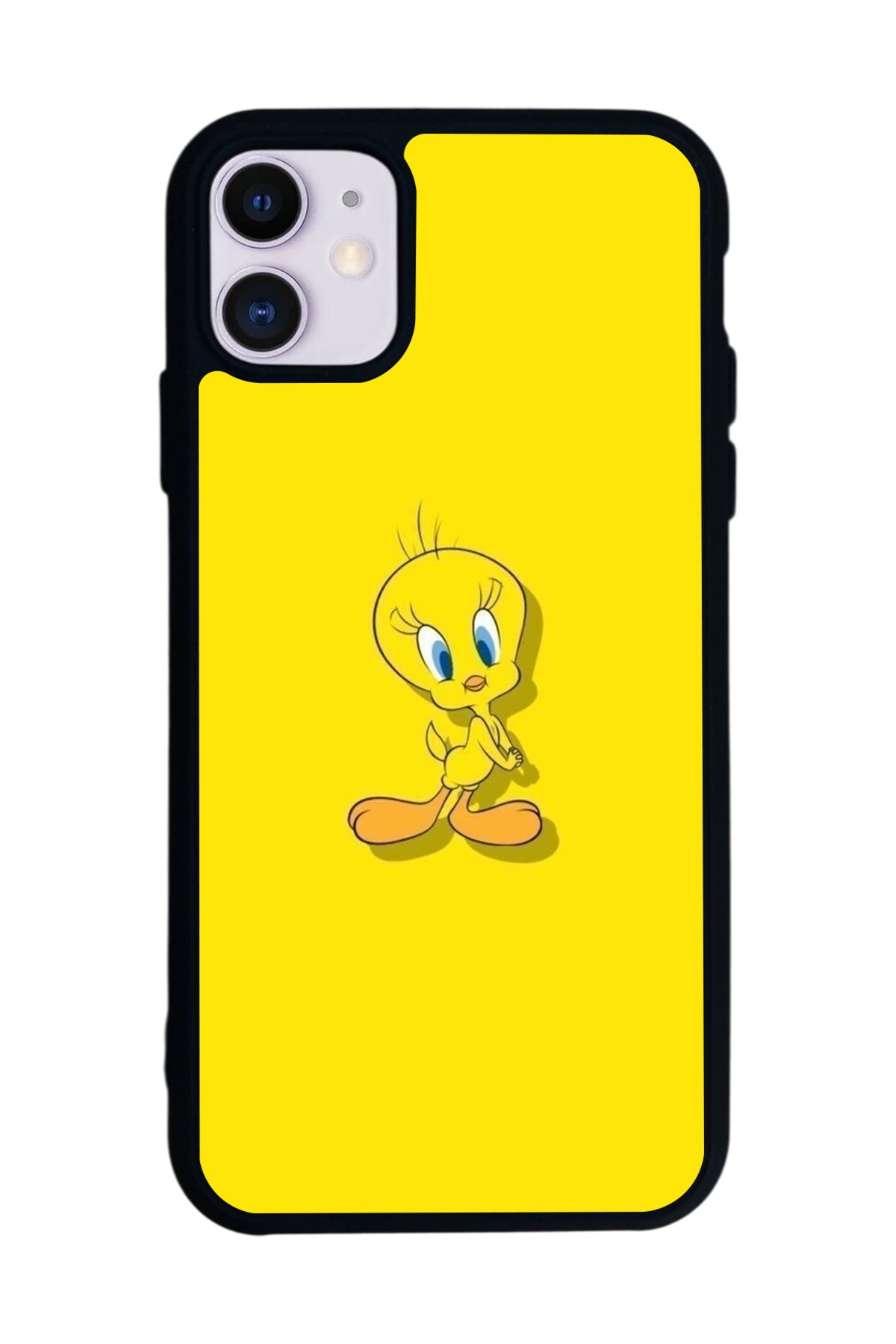 iPhone 11 Uyumlu Tweety Tasarımlı Glossy Premium Kılıf
