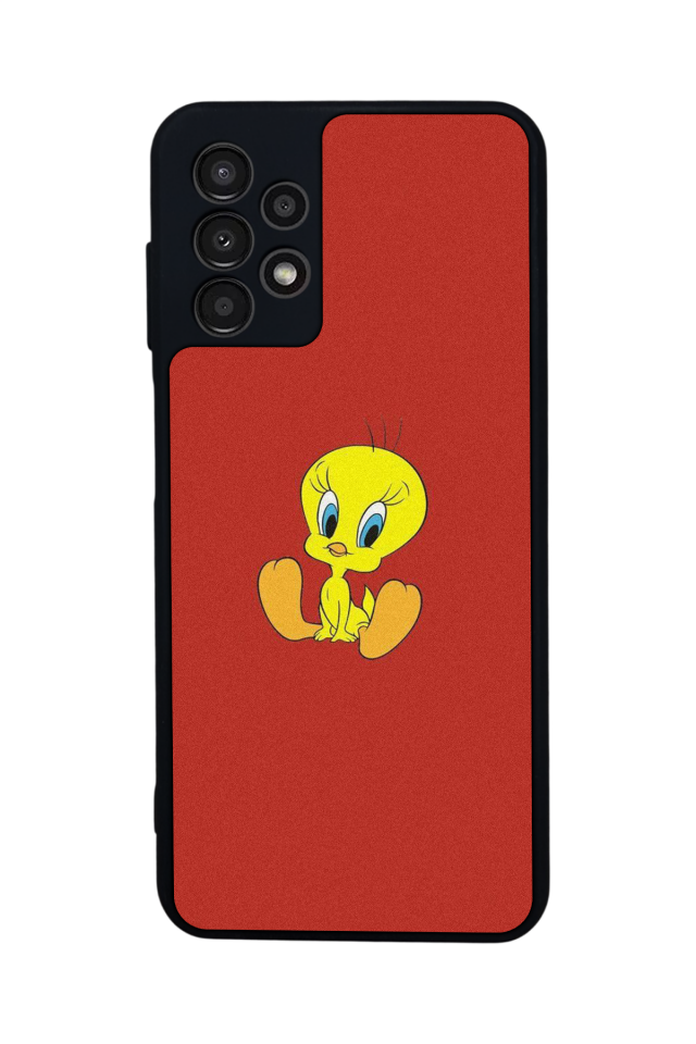 Samsung Galaxy A13 Uyumlu Tweety Tasarımlı Glossy Premium Kılıf