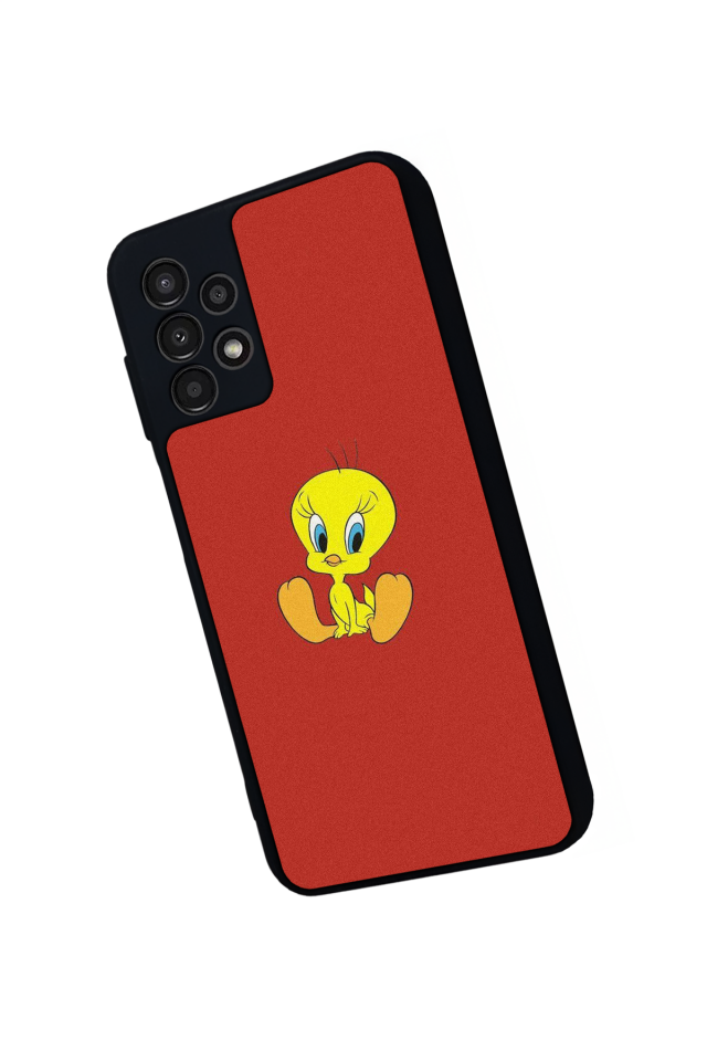 Samsung Galaxy A13 Uyumlu Tweety Tasarımlı Glossy Premium Kılıf