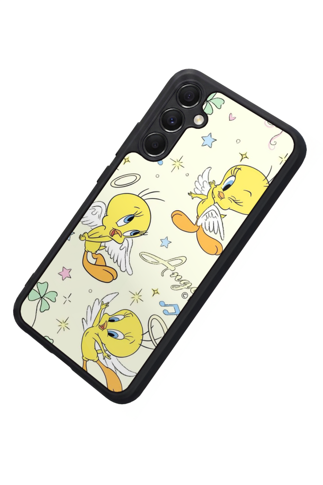 Samsung Galaxy M34 Uyumlu Tweety Tasarımlı Glossy Premium Kılıf