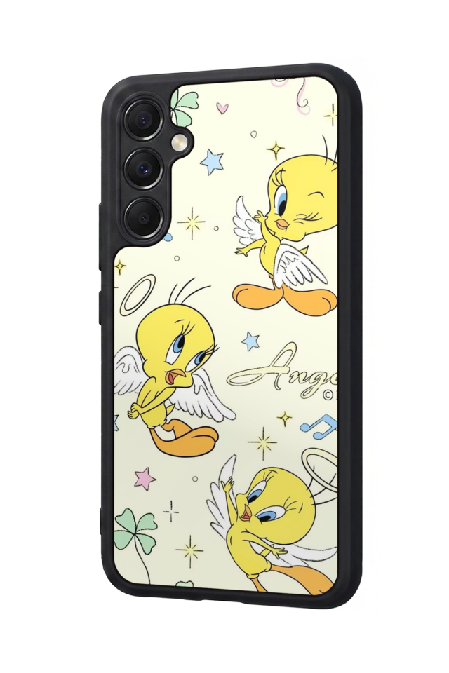 Samsung Galaxy M34 Uyumlu Tweety Tasarımlı Glossy Premium Kılıf