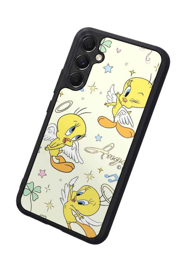 Samsung Galaxy M34 Uyumlu Tweety Tasarımlı Glossy Premium Kılıf