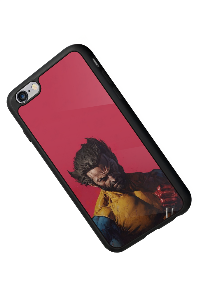 iPhone 6 Plus Uyumlu Wolverine Tasarımlı Glossy Premium Kılıf