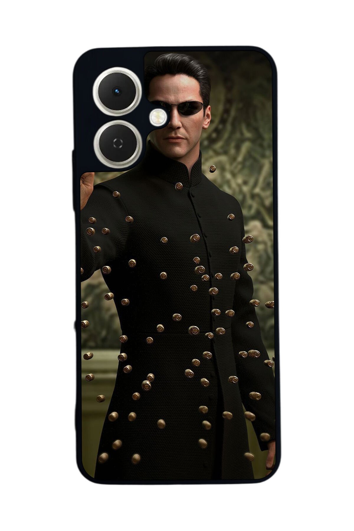 Tecno Spark GO 2 Uyumlu Matrix Tecno Spark GO 2 Tasarımlı Glossy Premium Kılıf