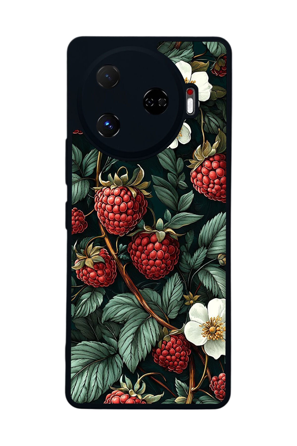 Tecno Camon 30 Pro Uyumlu Botanik Tasarımlı Glossy Premium Kılıf